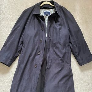 London Fog Men’s Belted Fall Trench Coat with Zip Out Liner